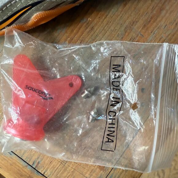 Saucony Velocity 3 Distance Track Spikes Shoes Men SZ 8.5 280341 Track Field - Picture 6 of 6